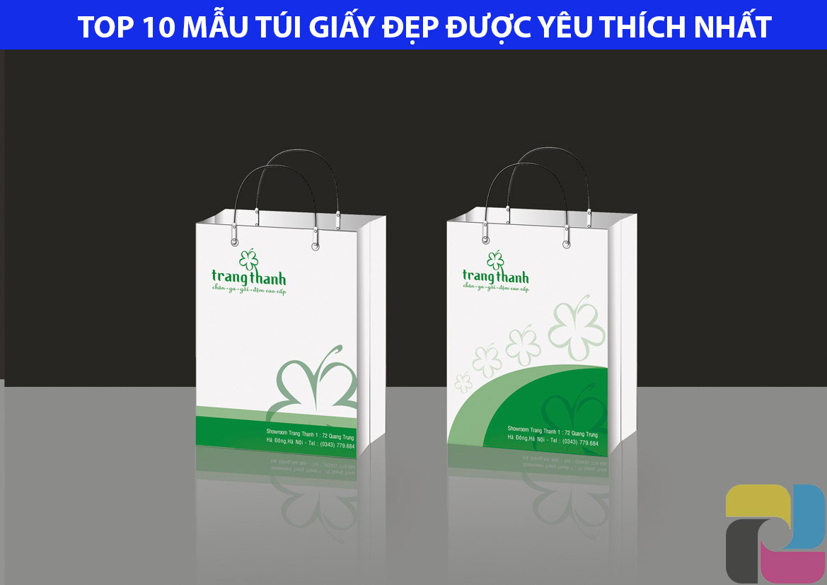 10 mẫu túi giấy đẹp