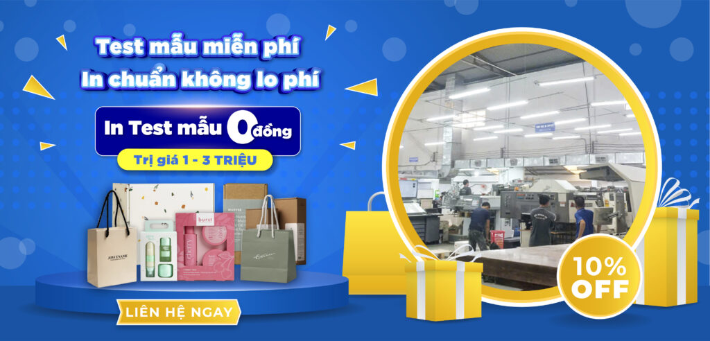 chương trình ưu đãi dịch vụ in tem nhãn